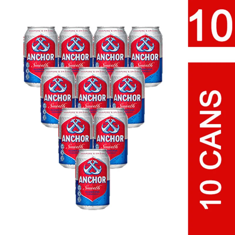 10 x Anchor Pilsener Beer